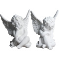 2 Set of Little Angel Statue Figurines